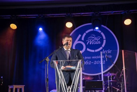 Koncert Noworoczny Miasta Wisła - Wicemarszałek Województwa Śląskiego Wojciech Kałuża